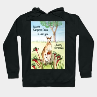 Native Australian Christmas card Hoodie